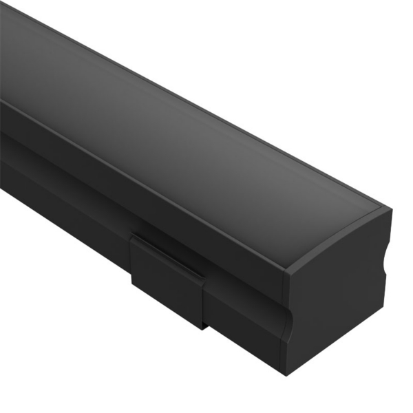 Display Stock 2m Profile 130 Surface Black With Black Diffus - Task ...