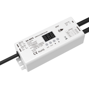 DMX Ext Controllerr 4Chanx5A 12-48VDC IP67