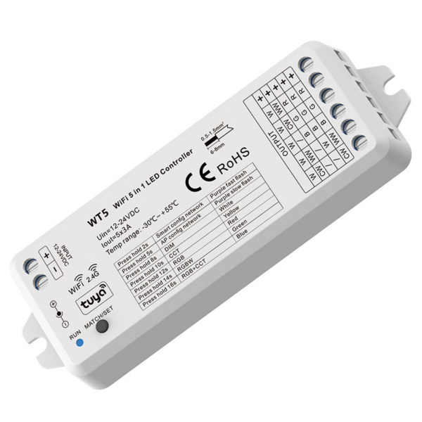 Wt5 Router LCWIFISD-WT5 Spec Sheet - Task Lighting