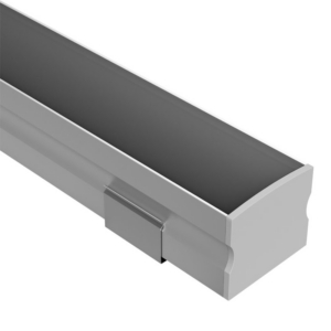 Deep Surface Mount 17.1mm x 15.2mm Aluminium Profile