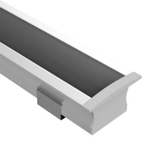 Deep Recessed 24.5mm x 15.2mm Aluminium Profile