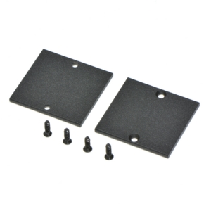 Profile 150 Surface Black Endcap No Cable Hole