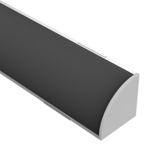 Shallow Surface Mounted 16mm x 16mm Aluminium Profile