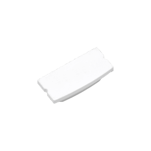 Profile 240 Surface White Endcap No Cable Hole