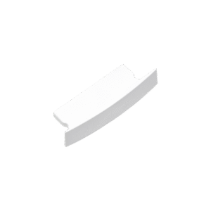 Profile 250 Recessed White Endcap No Cable Hole