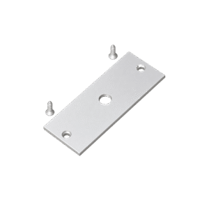 Profile 270 Surface Silver Endcap With Cable Hole