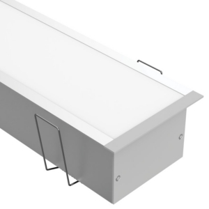 Large Recessed 73.8mm x 45mm Aluminium Profile