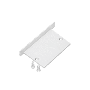 Profile 280 Recessed White Endcap No Cable Hole