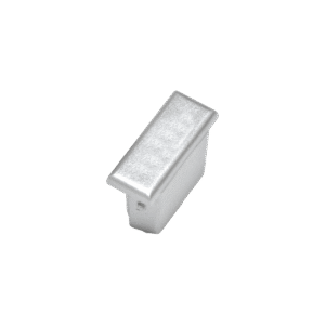 Profile 450 Surface Silver Endcap No Cable Hole