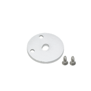 Profile 490 Suspended Silver Endcap With Cable Hole