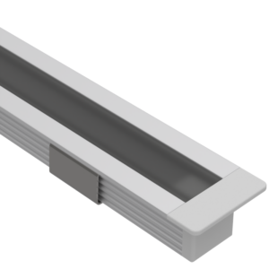 Micro Recessed 14mm x 9mm Aluminium Profile