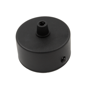 Task Ceiling Rose Black Texture 60mmØ