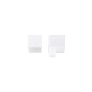 Neon Flex Micro White End Cap & Side Feed