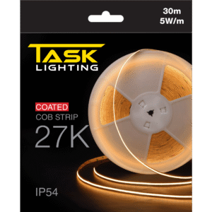 Strip Pack 30m 5W/m 24V 27K CRI90 IP54 COB