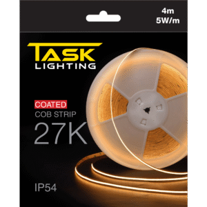 Strip Pack 4m 5W/m 24V 27K CRI90 IP54 COB
