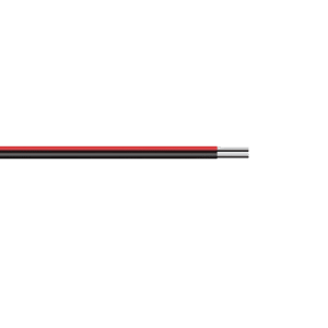 Copper Cable Red/Black 0.75mm² p/m