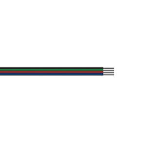 LED COB TailsGreen/Red/Blue/Black 0.5mm2 p/m